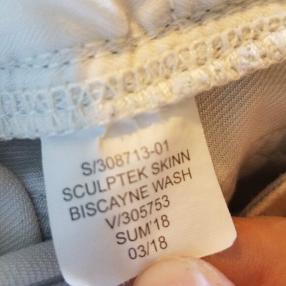 Athleta Jeans Women's 4 Sculptek Skinny Biscayne Wash 308713-01 - Picture 11 of 11